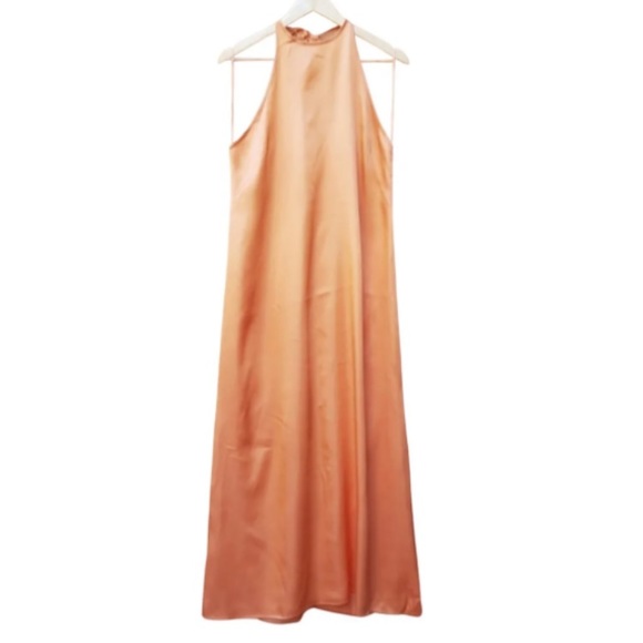 Zara Orange Maxi Dress - Picture 8 of 8